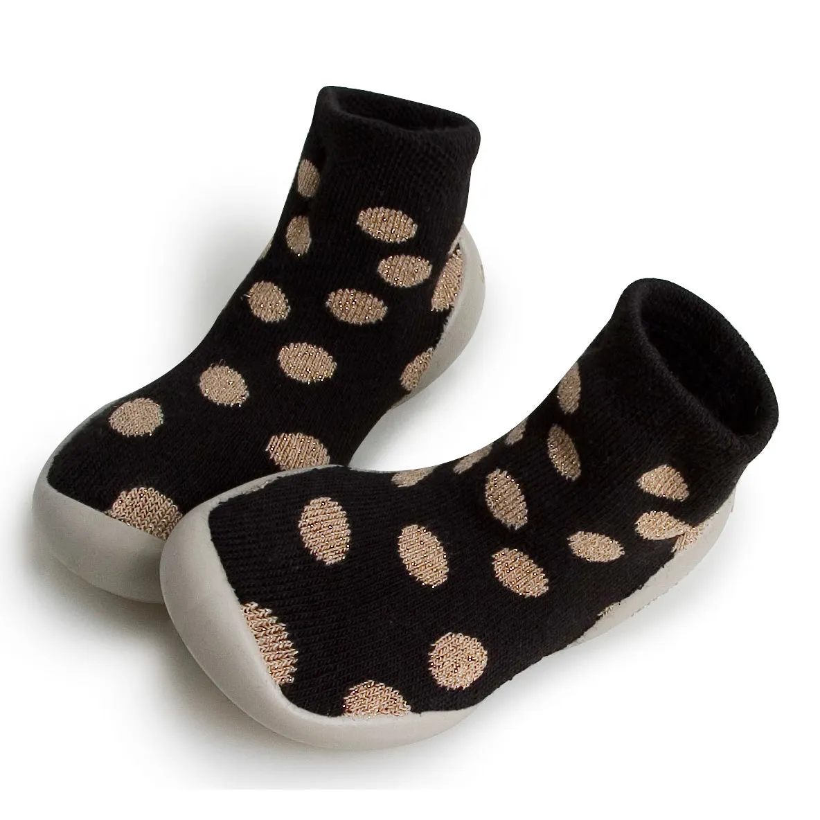 collégien Disco Gold Viva Sock Slippers