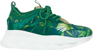 Concepts x Versace Chain Reaction Silk Chiffon Jungle Dress Print Sneakers, Green