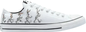 Converse Looney Tunes x Chuck Taylor All Star Low 80th Anniversary Sneakers - Bugs Bunny, White