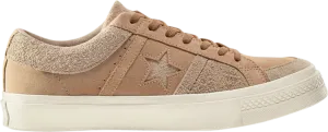 Converse One Star Academy Low Earth Tone Suede Sneakers - Incense, Tan