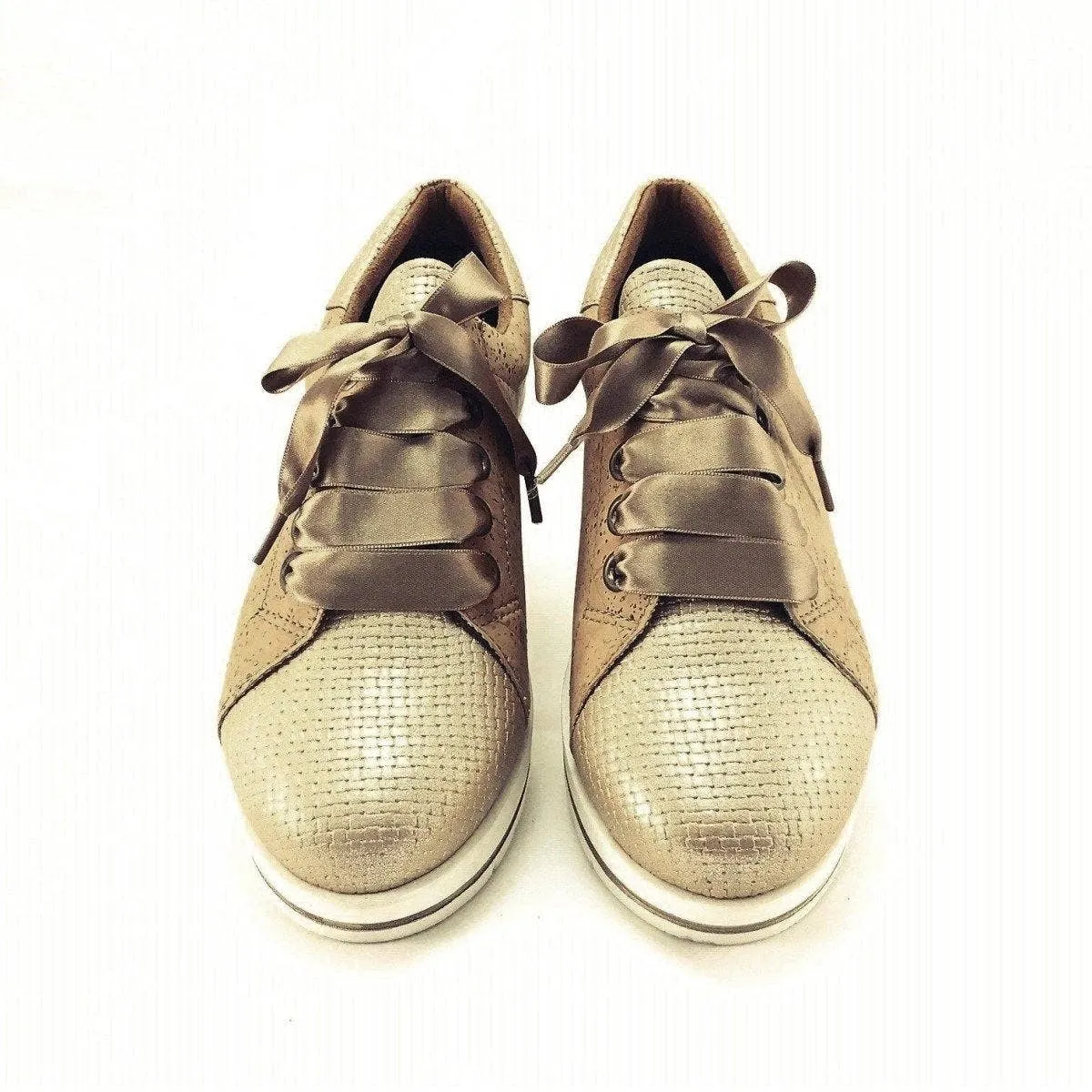 Cork Tennis Sneakers  in Natural Colour