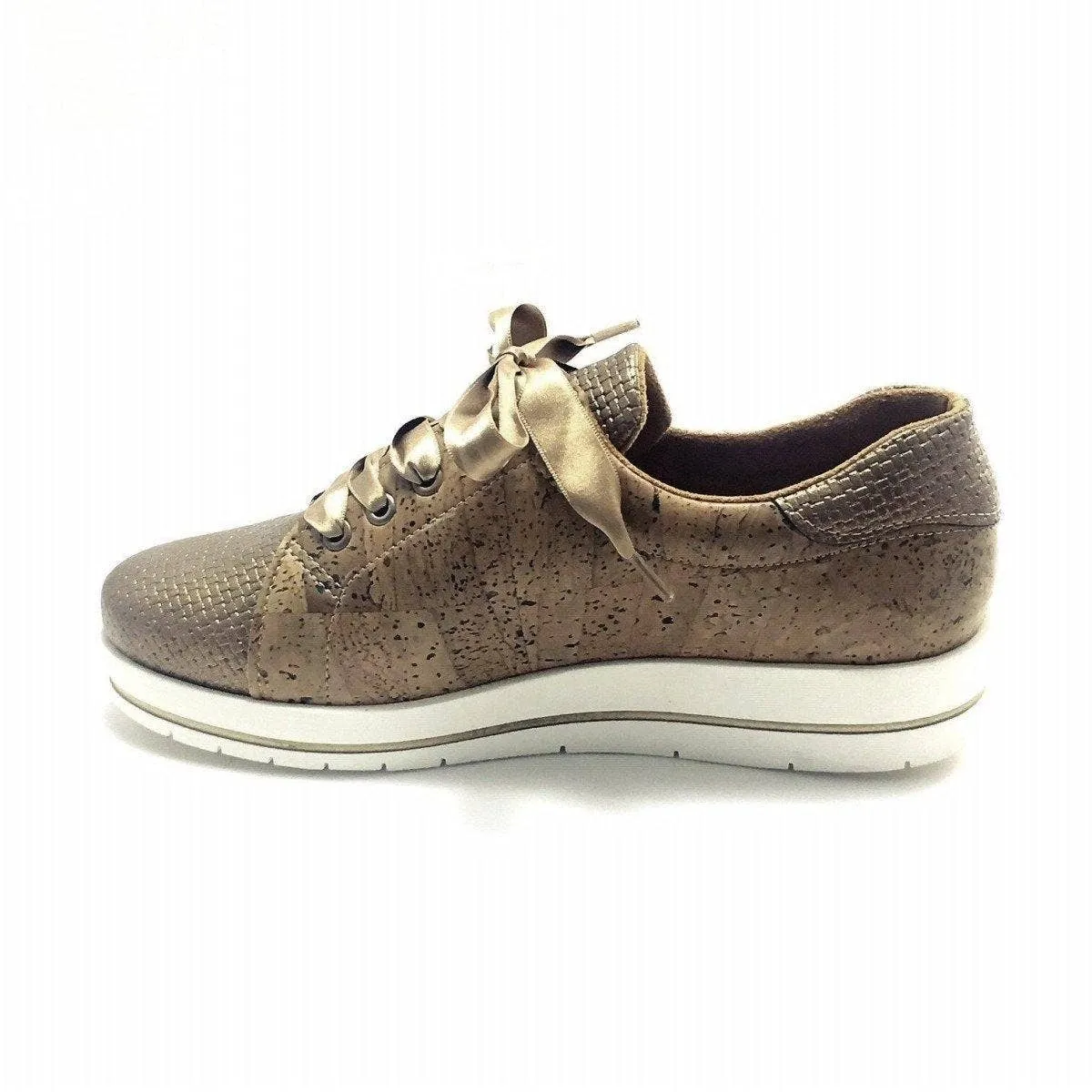 Cork Tennis Sneakers in Taco Colour