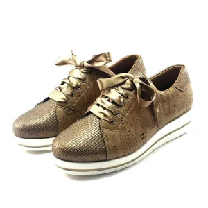 Cork Tennis Sneakers in Taco Colour