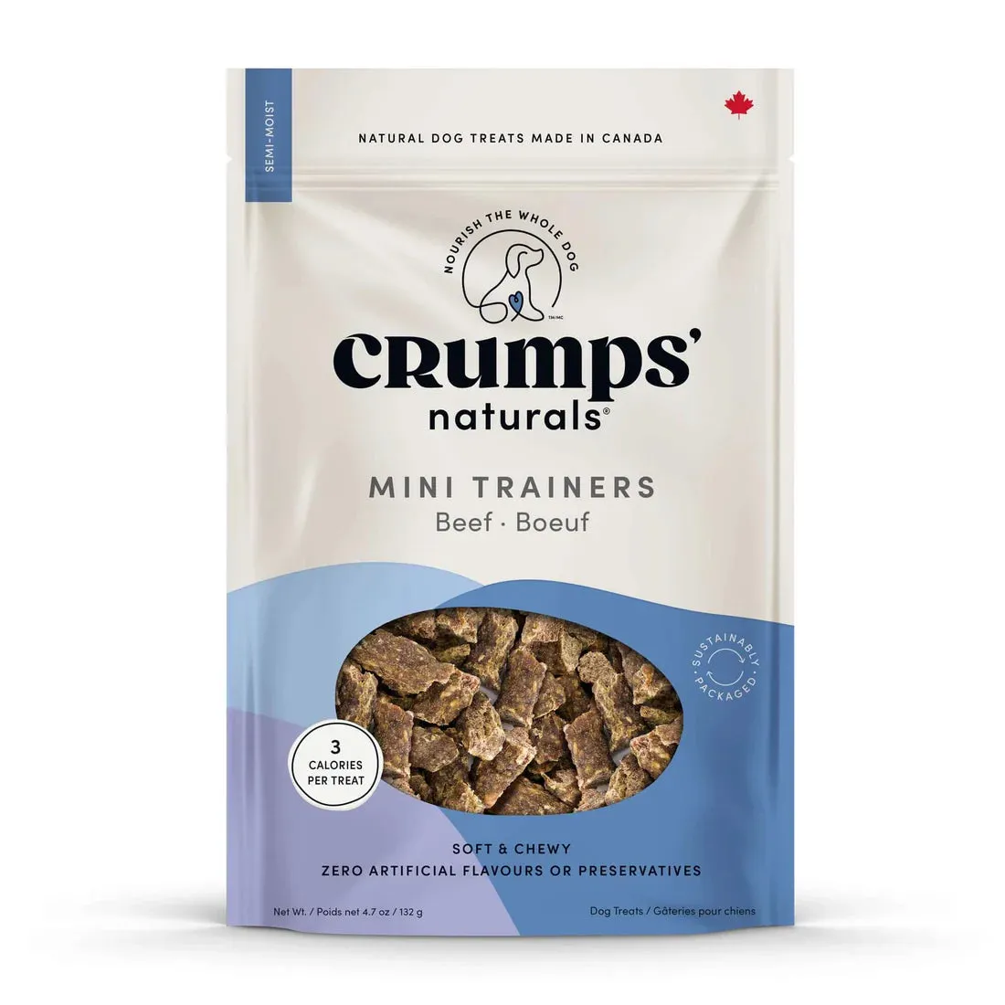 Crumps Mini Trainers Semi-Moist Beef