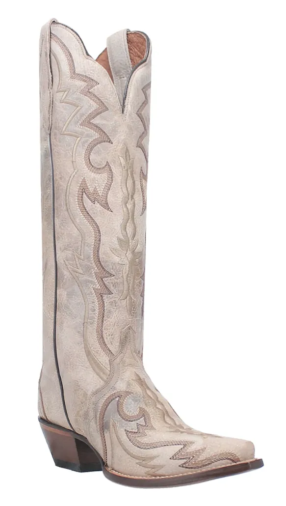 DAN POST LADIES SILVIE WHITE BOOTS STYLE DP4276