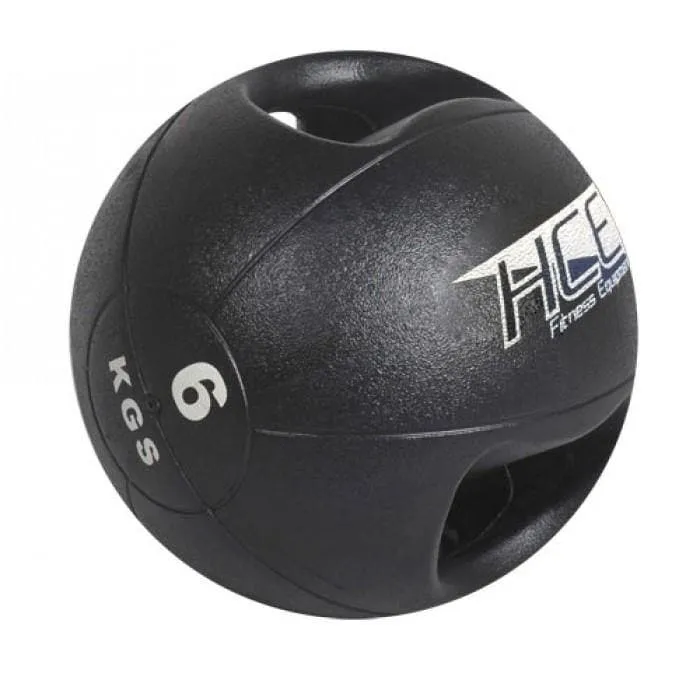 Double Handle Rubber Medicine Balls / Core Balls (select size)