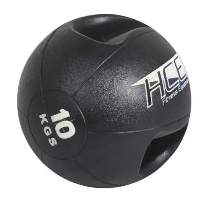 Double Handle Rubber Medicine Balls / Core Balls (select size)