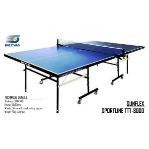 E505       ~ SUNFLEX TT TABLE 8000 & NET