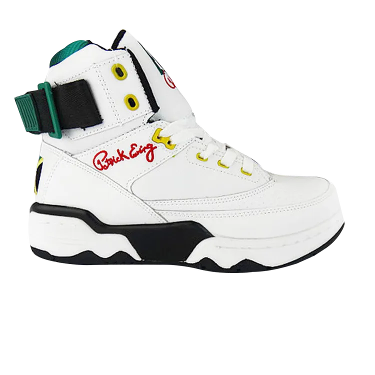 Ewing 33 Hi 'Jamaica' sneakers, white