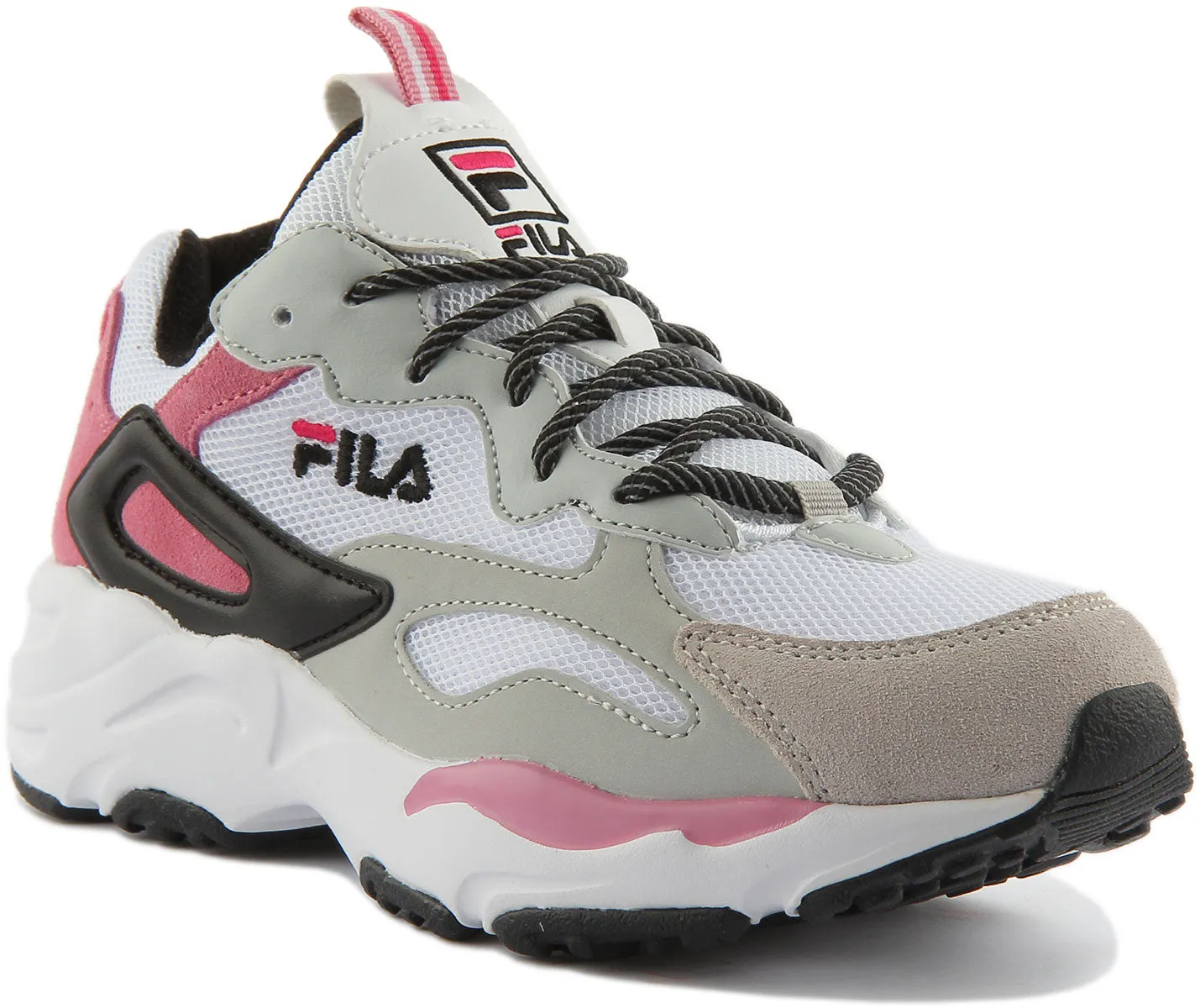 Fila Ray Tracer Cb In White Pink For Women