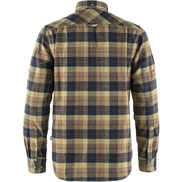 Fjallraven Singi Heavy Flannel Shirt - Dark Sand