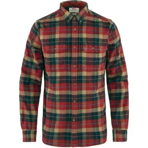 Fjallraven Singi Heavy Flannel Shirt - Deep Red