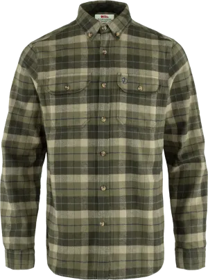 Fjällräven Men&#x27;s Singi Heavy Flannel Shirt Green/Deep Forest | Buy Fjällräven Men&#x27;s Singi Heavy Flannel Shirt Green/Deep Forest here | Outnorth