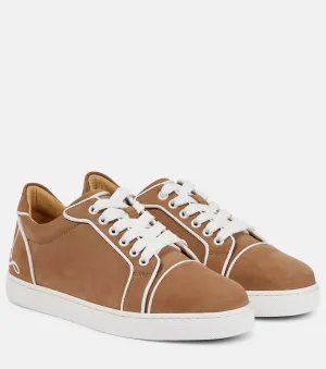 Fun Viera sneakers in Christian Louboutin leather, beige