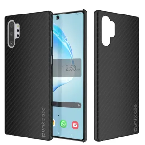 Galaxy Note 10  Plus Case, Punkcase CarbonShield, Heavy Duty & Ultra Thin Cover