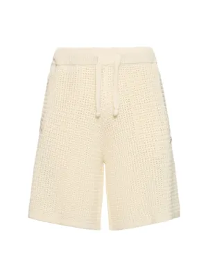 Garment Workshop   Knitted crochet shorts 