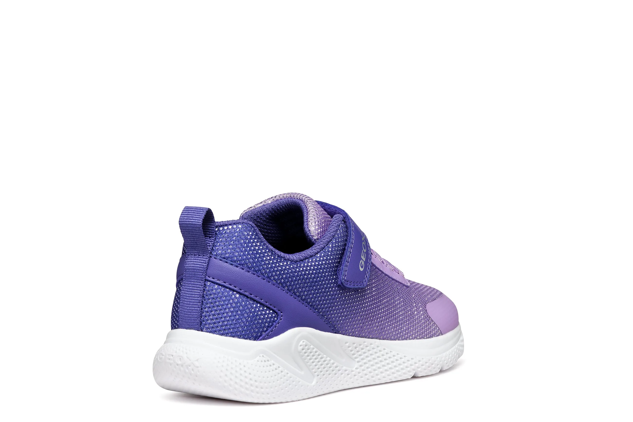 Geox Sprintye Girls Dark Violet Lilac Trainer