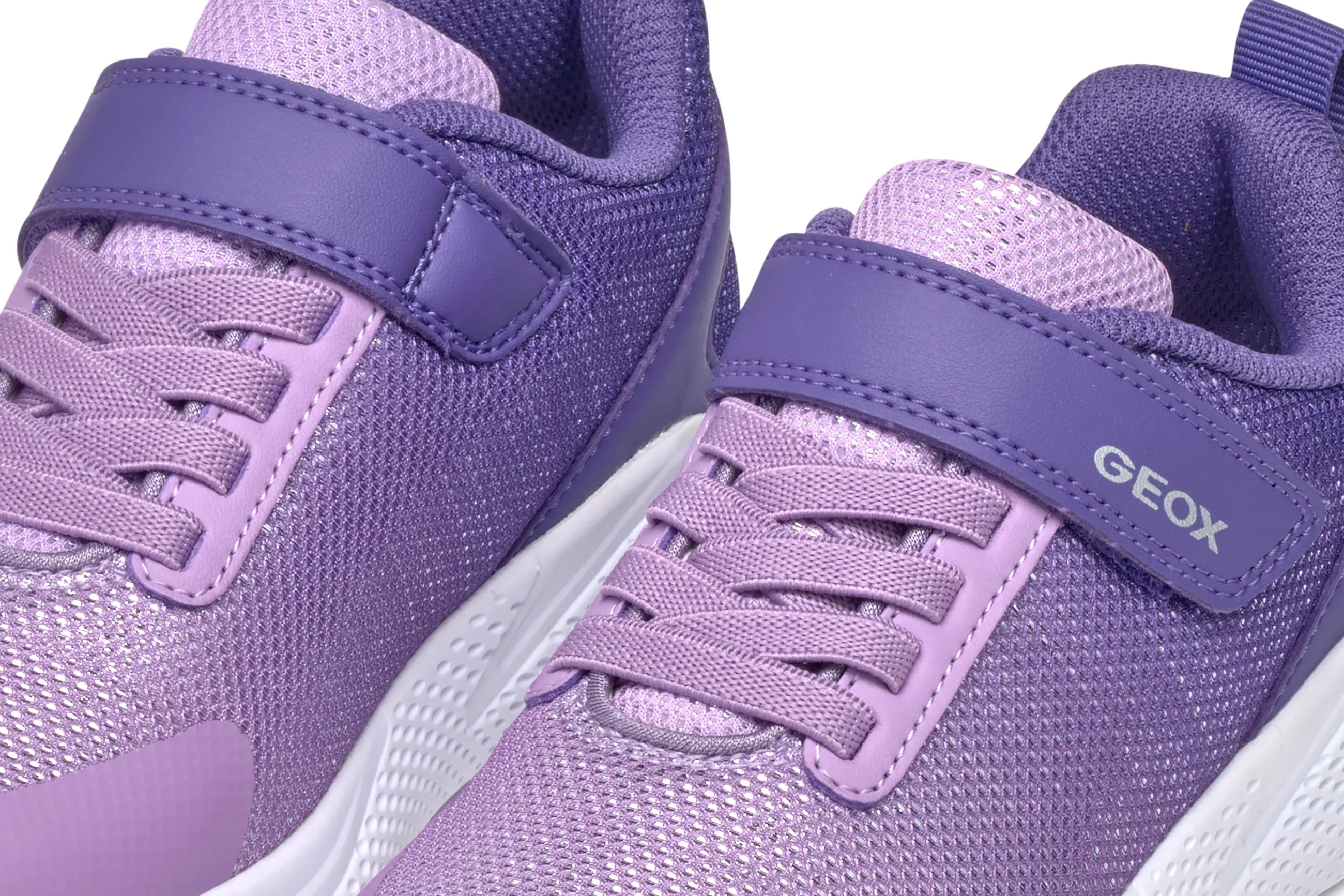 Geox Sprintye Girls Dark Violet Lilac Trainer