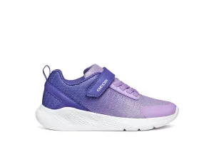 Geox Sprintye Girls Dark Violet Lilac Trainer