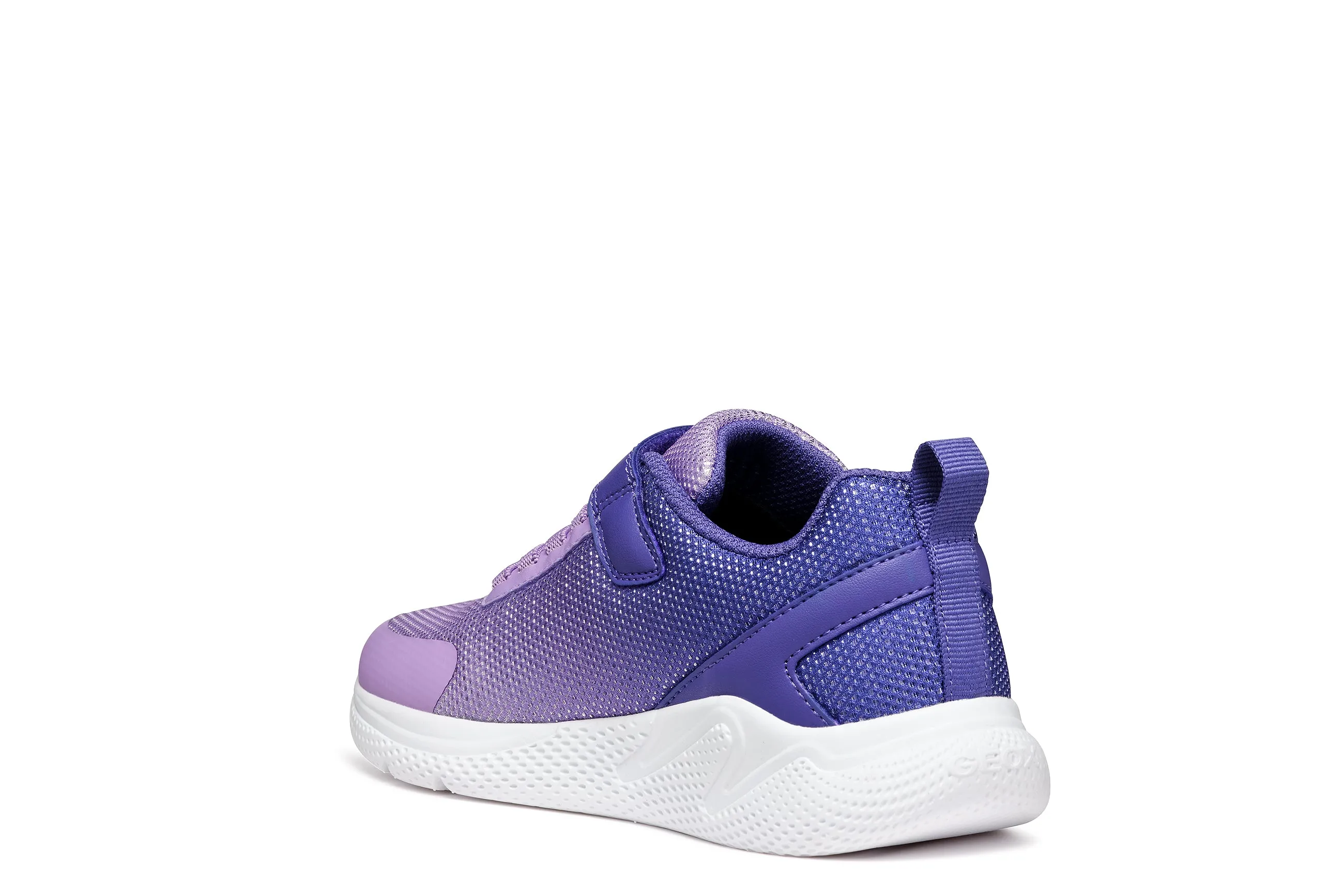 Geox Sprintye Girls Dark Violet Lilac Trainer