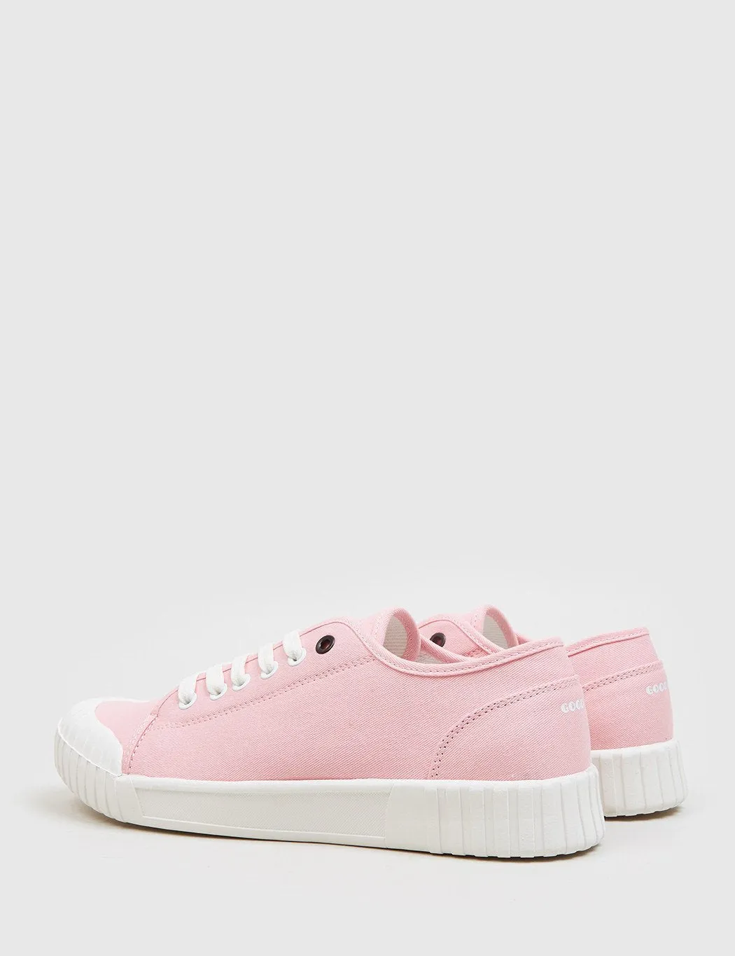 Good News Bagger Low Trainers (Canvas) - Pink