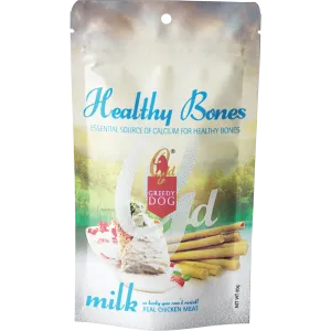 Greedy Dog Treats Healthy Bones Milk 80g