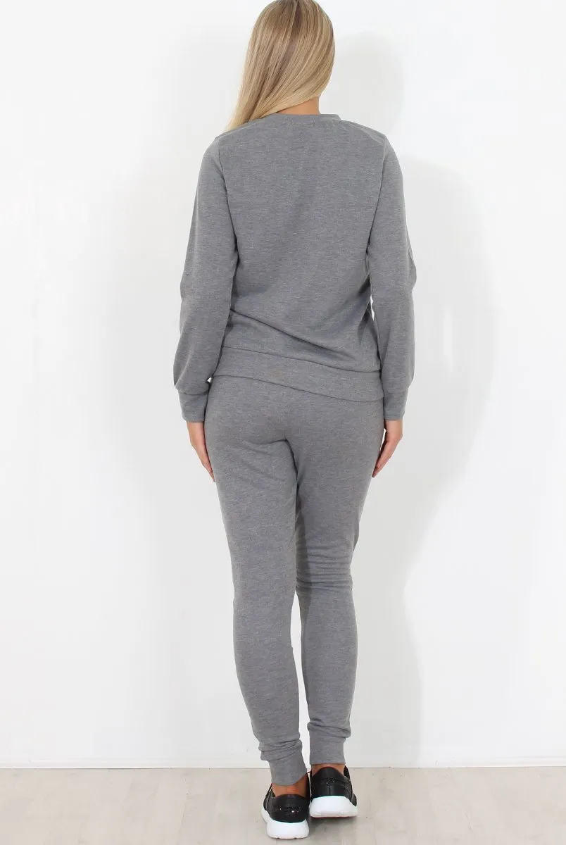 Grey Loungewear Set - Khloe