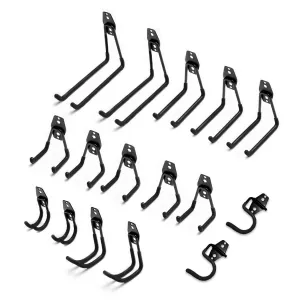 Heavy Duty Non-Slip Garage Hook Set, 16 Pack - RYNOMATE