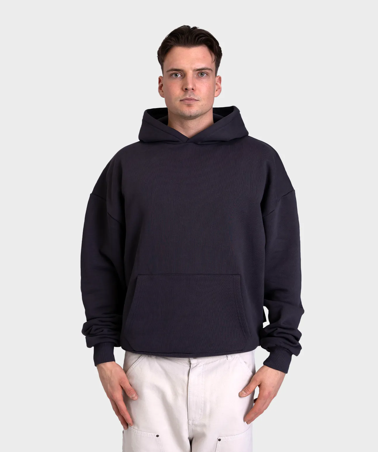 Heavy Oversized Hoodie Dark Grey