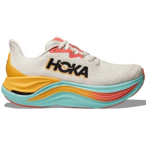 Hoka Women's Skyward X Running Shoes Blanc De Blanc / Swim Day