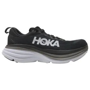 Hoka Womens Trainers Bondi 8 Lace-Up Low-Top Sneakers Textile - UK 4.5