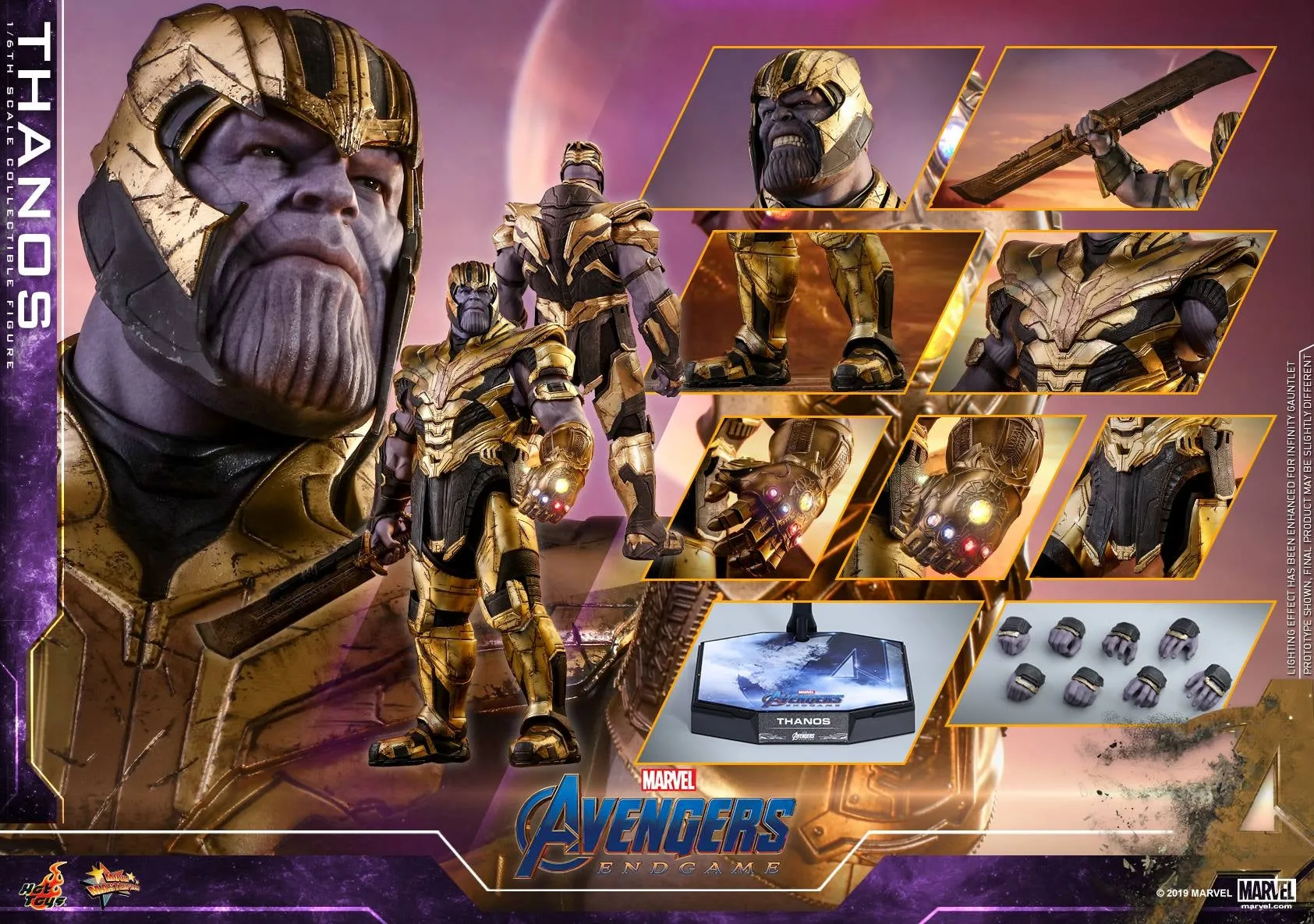 Hot Toys - MMS529 - Avengers Endgame - 1/6th scale Thanos Collectible Figure