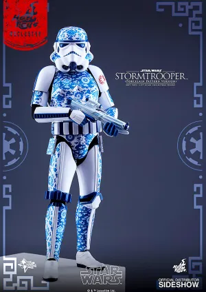 HOT TOYS STAR WARS STORMTROOPER PORCELAIN PATTERN VERSION 1/6 SCALE MMS401