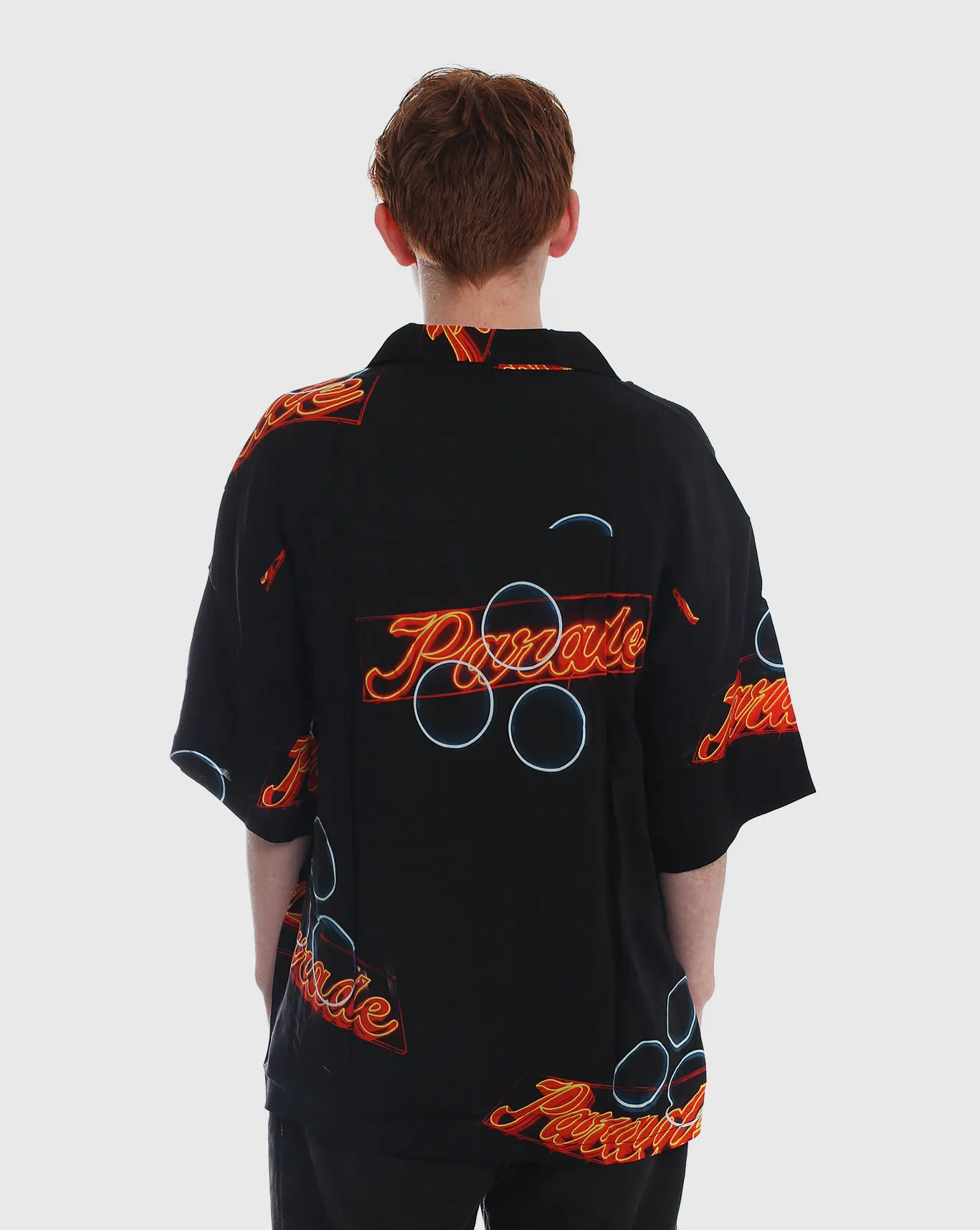 Huffer x Parade Box Shirt - Neon