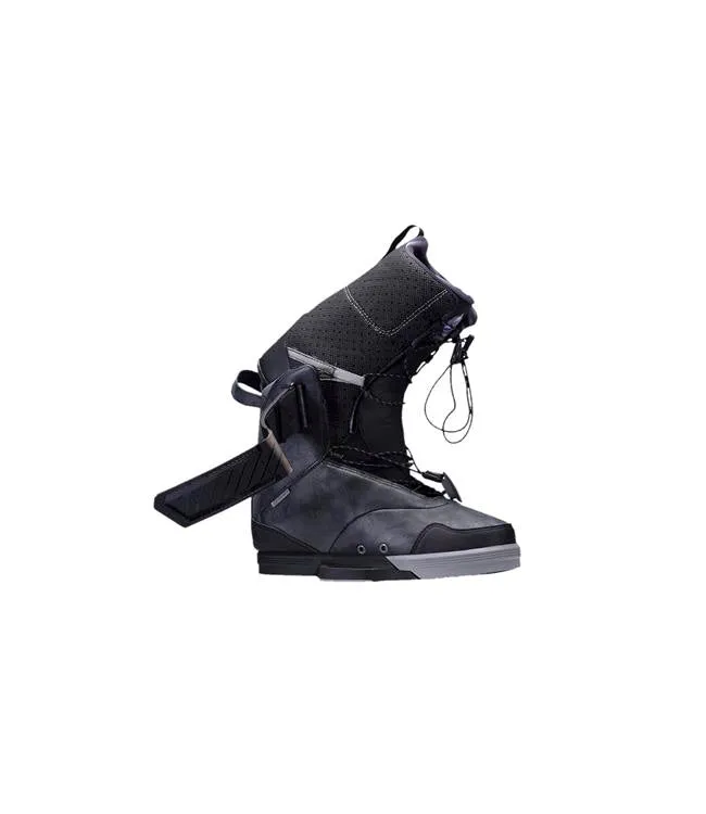 Hyperlite Blacklist Cable Wakeboard Package with Defacto Boots (2023)