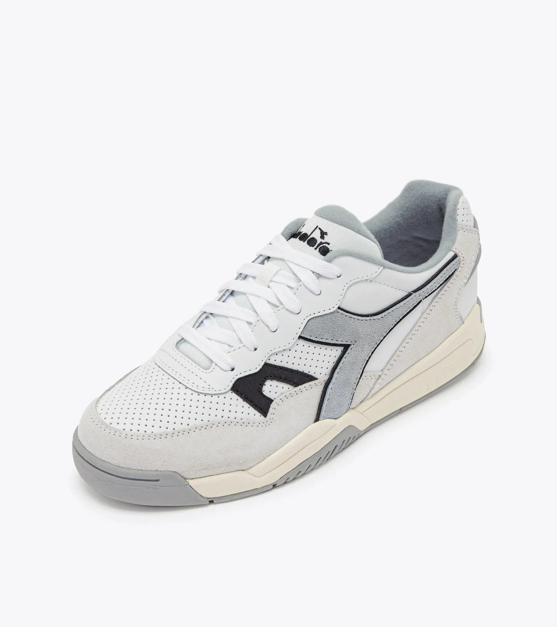 ID70496 Diadora White Grey Winner SL