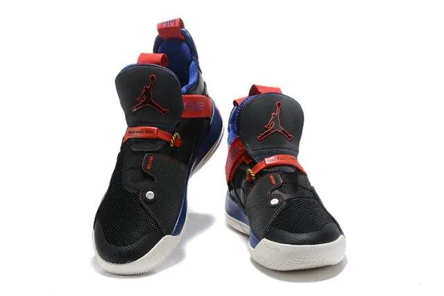 Jordan XXXIII Future of Flight Navy Blue Black Red Men's Basketball Sneakers