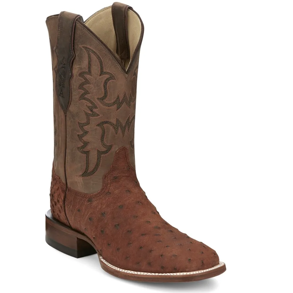 Justin Boots AQ8531 Belmont 11" Pull-On Western Boot Wild Brandy