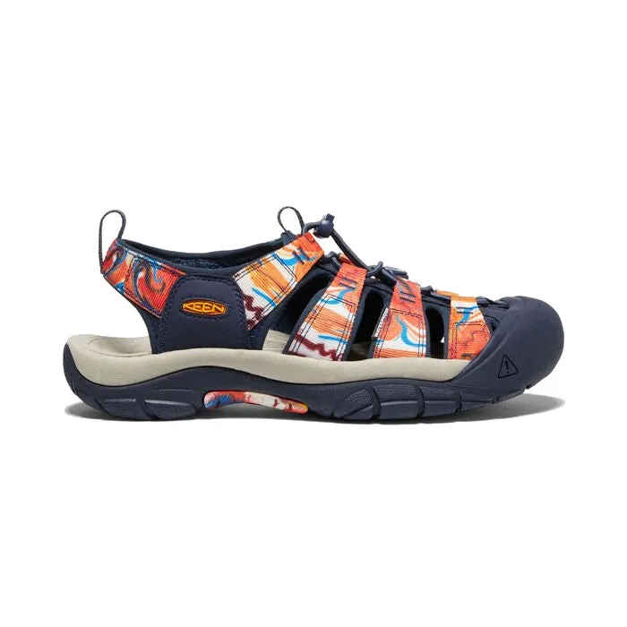 Keen Men's Newport H2 x Outdoor Afro Sandal - Groovy Orange/Navy