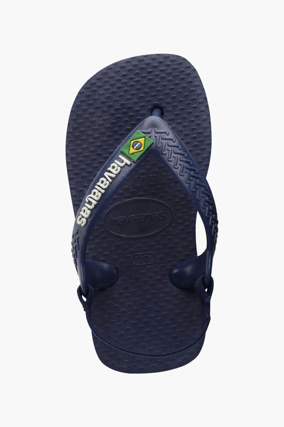 Kids Flip Flops Havaianas Brazil Baby Navy