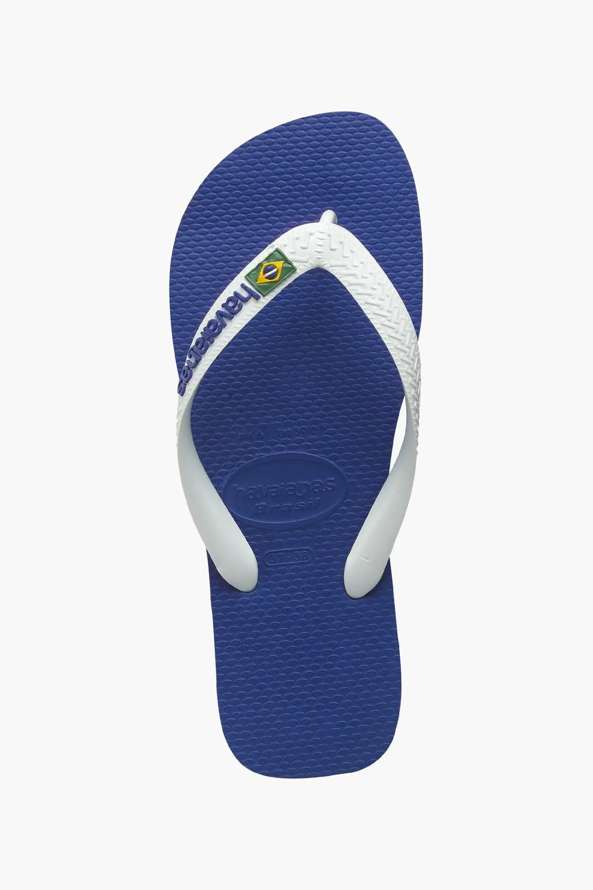 Kids Flip Flops Havaianas Brazil Marine Blue