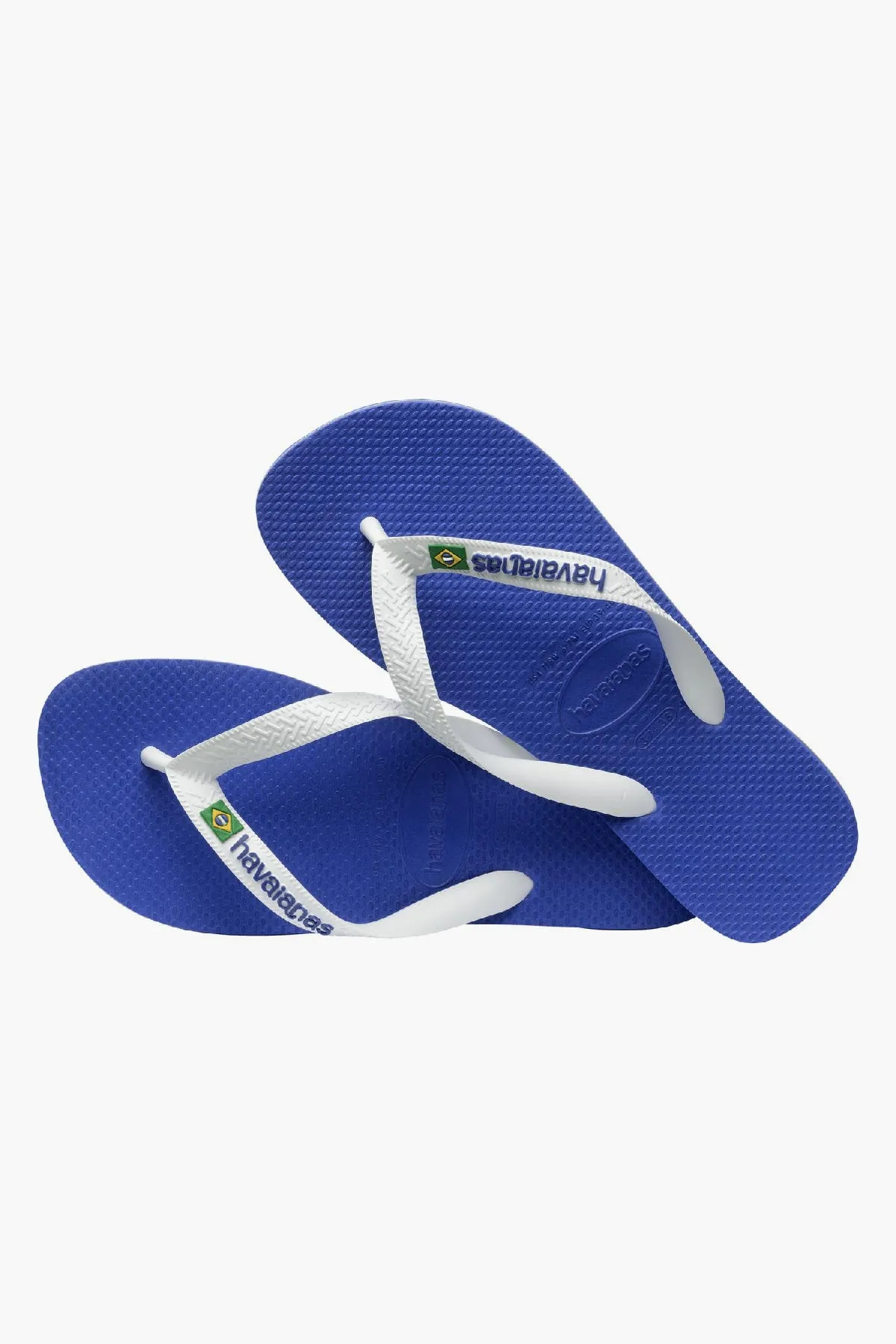 Kids Flip Flops Havaianas Brazil Marine Blue