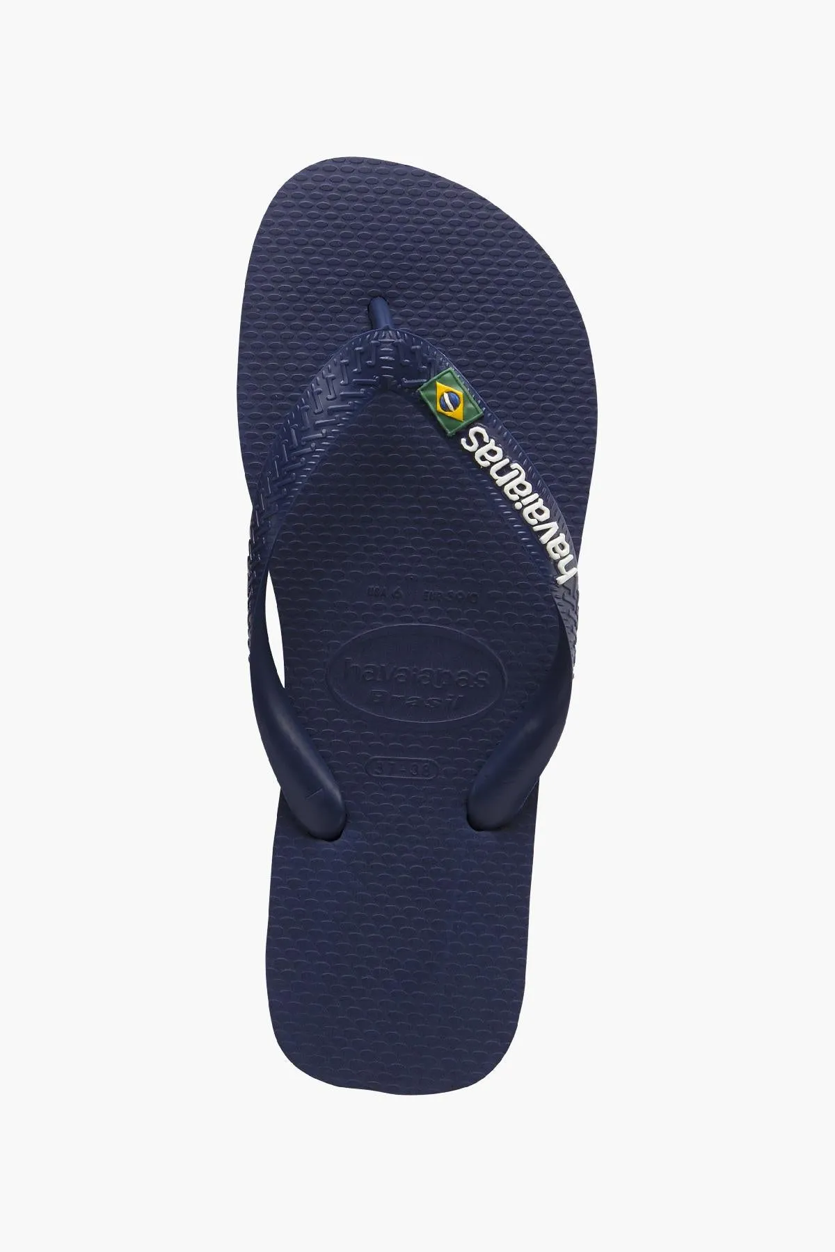 Kids Flip Flops Havaianas Brazil Navy