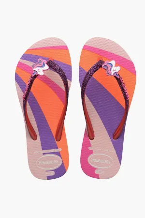 Kids Flip Flops Havaianas Candy Pink