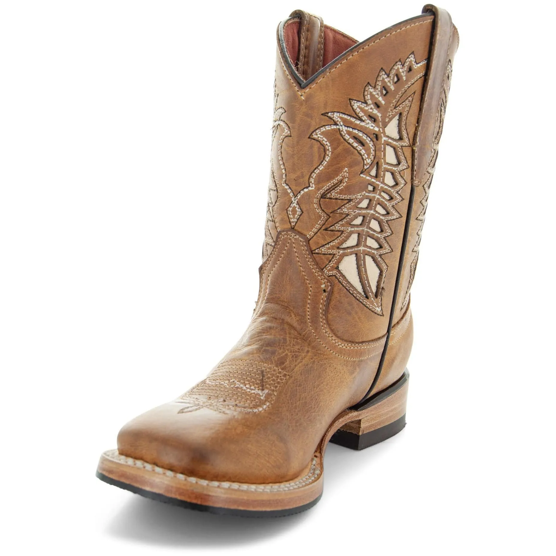 Kids' Tan Country Boots | Everyday Western Boots for Kids (K3007)