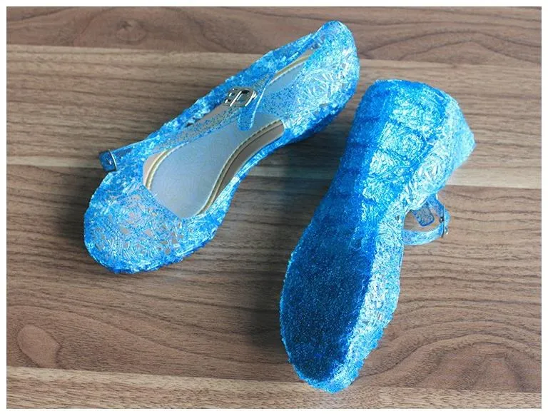 Ladies' Comfortable See-through Flat Heel Princess Shoes For Cosplay Party