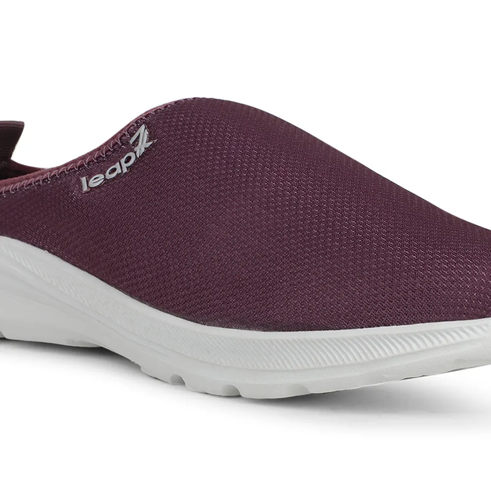 Leap7x Casual Purple Non Lacing Shoes For Women SILVES-2 By Liberty