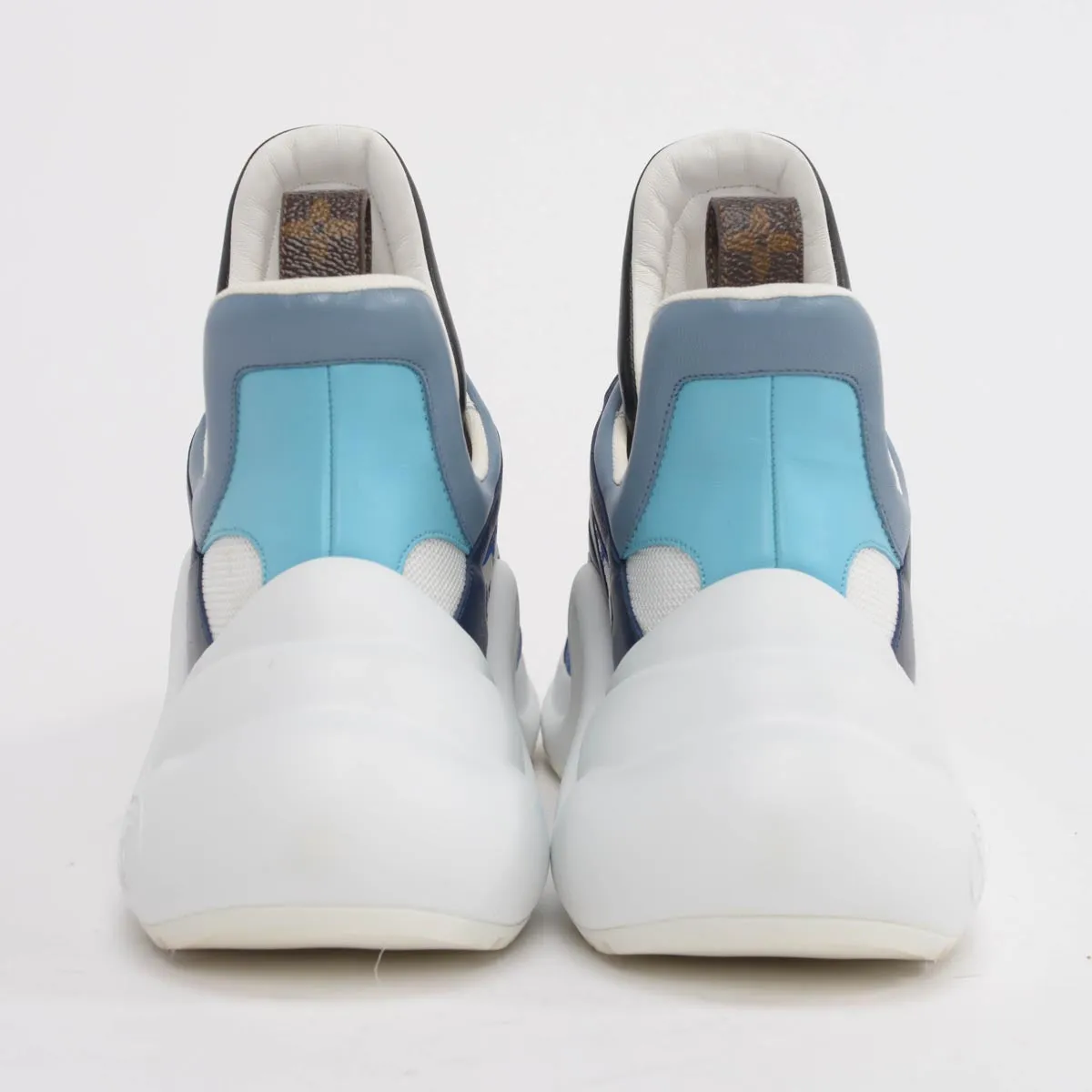 Louis Vuitton Blue Technical Mesh Archlight Sneakers 42