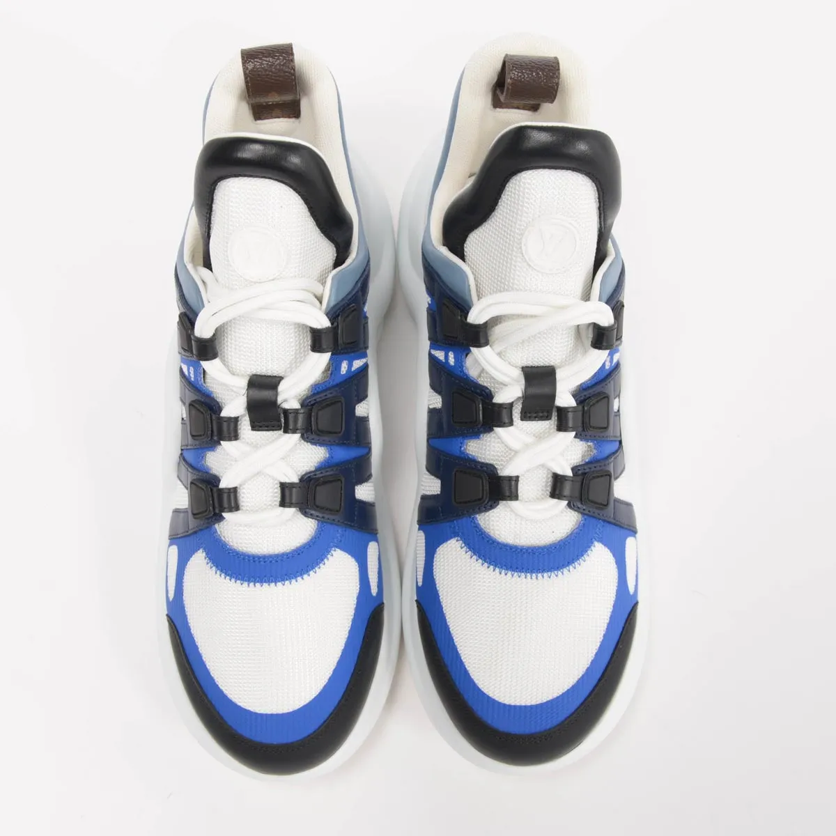 Louis Vuitton Blue Technical Mesh Archlight Sneakers 42