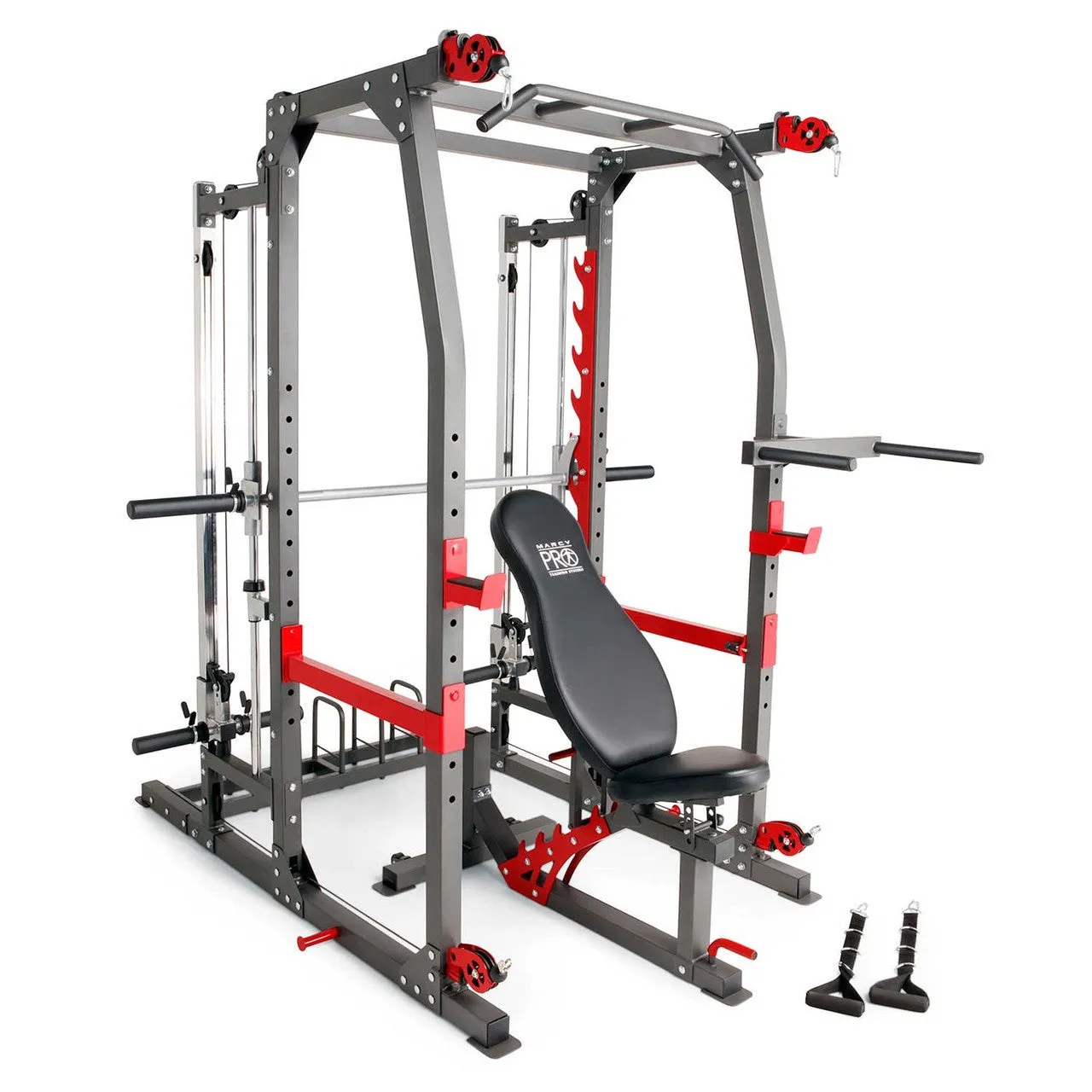 Marcy Pro Smith Machine Home Gym Training System Cage | SM-4903